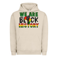 Pigment French Oak we are black history Urban Hoodie - FaDigitalArtStudio