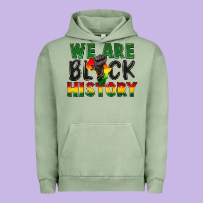 We Are Black History Urban Hoodie Designed By Fadigitalartstudio