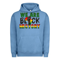 Pigment Pebble Blue we are black history Urban Hoodie - FaDigitalArtStudio