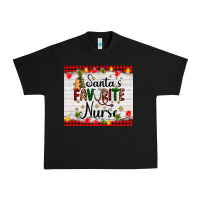 Black santa's favorite nurse Urban Heavy Tee - AdoDesignShop