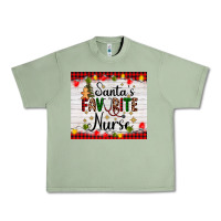 Oil Green santa's favorite nurse Urban Heavy Tee - AdoDesignShop