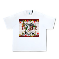 White santa's favorite nurse Urban Heavy Tee - AdoDesignShop