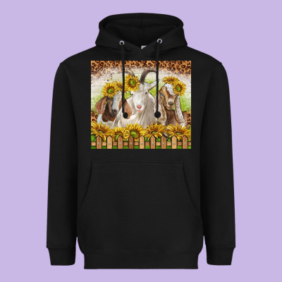 Goats Heavyweight Hoodie Designed By Tumblerdesignbyshophia