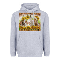 Heather Grey goats Heavyweight Hoodie - TumblerDesignByShophia