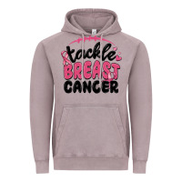 Vintage Zinc tackle breast cancer Vintage Hoodie - MaliasSmallBusiness