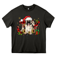 Asphalt christmas joy pug Heavy Core Tee - JahusDesignShop
