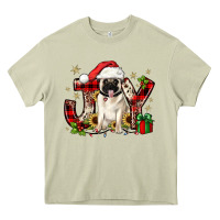 Mossy christmas joy pug Heavy Core Tee - JahusDesignShop