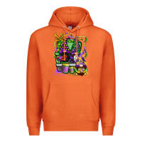 Carrot mardi gras gnomies truck Premium Hoodie - CowGirlArtShop