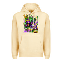 Pina Colada mardi gras gnomies truck Premium Hoodie - CowGirlArtShop
