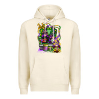 Tofu mardi gras gnomies truck Premium Hoodie - CowGirlArtShop