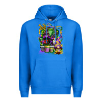 True Royal mardi gras gnomies truck Premium Hoodie - CowGirlArtShop