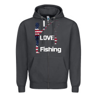 Smoke I love fishing Zipper Hoodie - Bettercallsaul