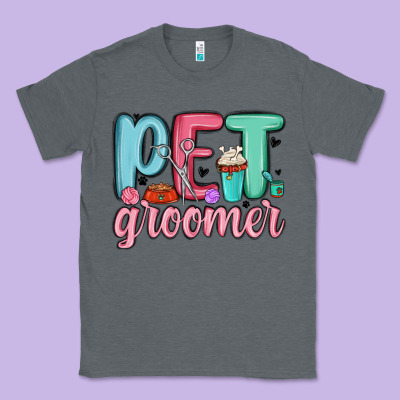 Pet Groomer Classic Tee Designed By Maliassmallbusiness