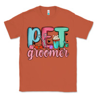 Copper pet groomer Classic Tee - MaliasSmallBusiness