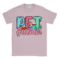 Lilac pet groomer Classic Tee - MaliasSmallBusiness