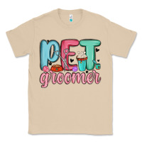 Mushroom pet groomer Classic Tee - MaliasSmallBusiness
