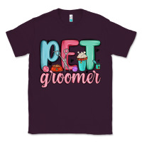 Plum pet groomer Classic Tee - MaliasSmallBusiness
