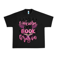 Black i'm not a booksorm i'm a book dragon Urban Heavy Tee - MaliasSmallBusiness