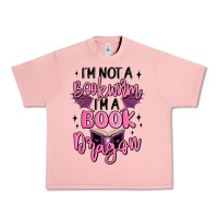 Salmon i'm not a booksorm i'm a book dragon Urban Heavy Tee - MaliasSmallBusiness