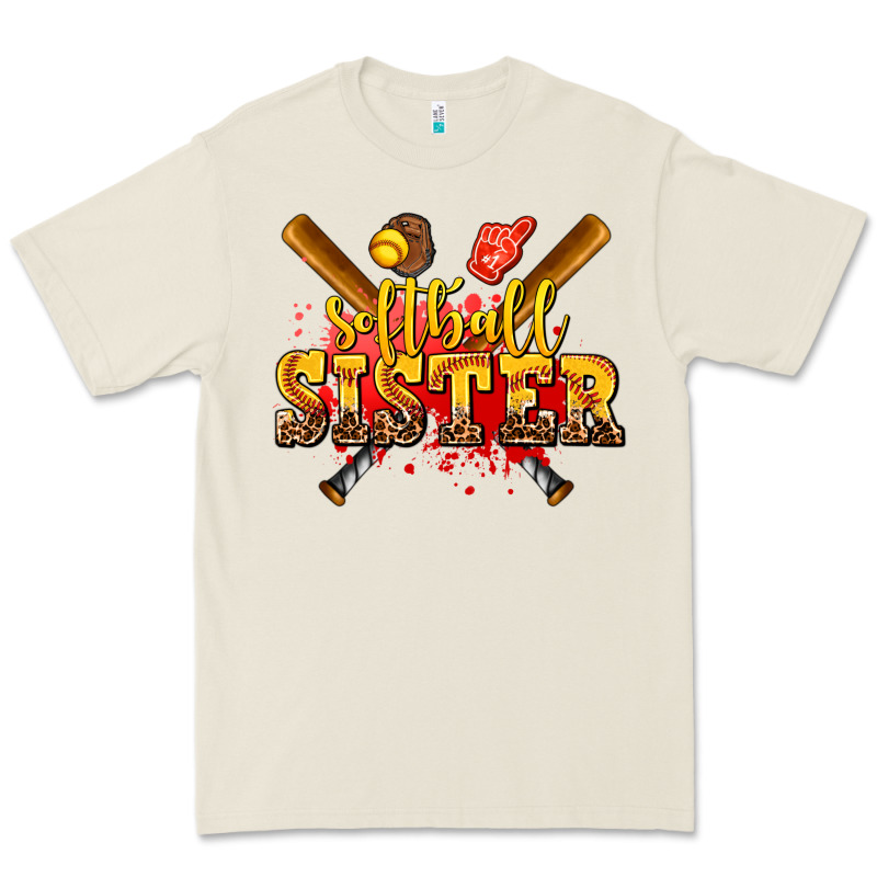 Softball Sister Premium Tee by AdoDesignShop | Teevron
