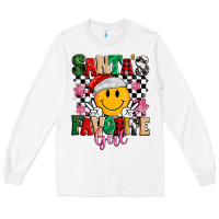 White santas favorite girl Long Sleeve Tee - MaliasSmallBusiness