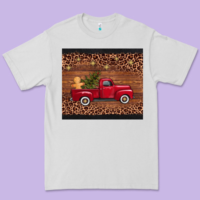 Christmas Truck Premium Tee Designed By Adodesignshop