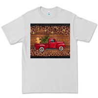 Dove Grey Christmas truck Premium Tee - AdoDesignShop