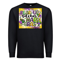 Black bead up bitches Premium Sweatshirt - CowGirlArtShop