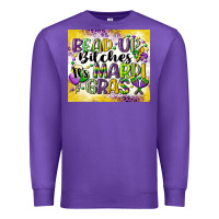 Purple bead up bitches Premium Sweatshirt - CowGirlArtShop
