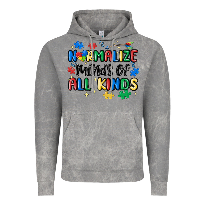 Normalize Minds Of All Kinds Vintage Hoodie by MaliasSmallBusiness | Teevron
