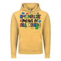 Vintage Mustard normalize minds of all kinds Vintage Hoodie - MaliasSmallBusiness