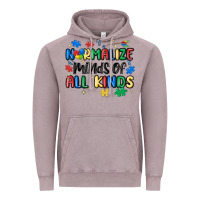 Vintage Zinc normalize minds of all kinds Vintage Hoodie - MaliasSmallBusiness
