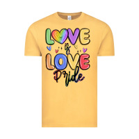 Vintage Mustard love is love pride Vintage Tee - MaliasSmallBusiness