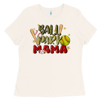 Bone ballpark mama Ladies Tee - JahusDesignShop