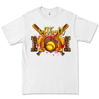 White softball mom Premium Tee - AdoDesignShop