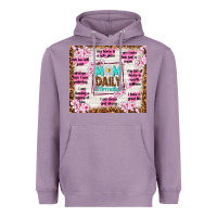 Lavender mom daily affirmation Heavyweight Hoodie - TumblerDesignByShophia