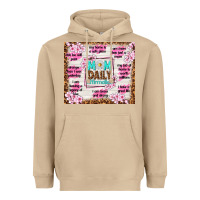 Mom Daily Affirmation Heavyweight Hoodie | Teevron