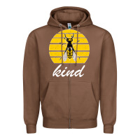 Chestnut Bee Kind Zipper Hoodie - Bettercallsaul