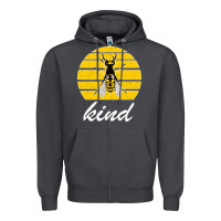 Smoke Bee Kind Zipper Hoodie - Bettercallsaul