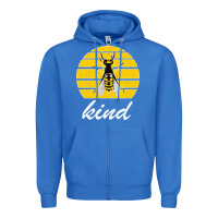 True Royal Bee Kind Zipper Hoodie - Bettercallsaul
