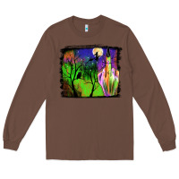 Chestnut halloween background Long Sleeve Tee - JahusDesignShop