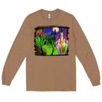 Toasted Coconut halloween background Long Sleeve Tee - JahusDesignShop