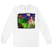 White halloween background Long Sleeve Tee - JahusDesignShop