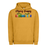 Pigment Peanut Butter merry happy chrismukkah with olive branch Urban Hoodie - FaDigitalArtStudio