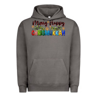 Pigment Tornado merry happy chrismukkah with olive branch Urban Hoodie - FaDigitalArtStudio