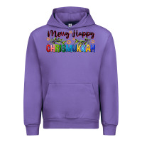 Tulip merry happy chrismukkah with olive branch Urban Hoodie - FaDigitalArtStudio