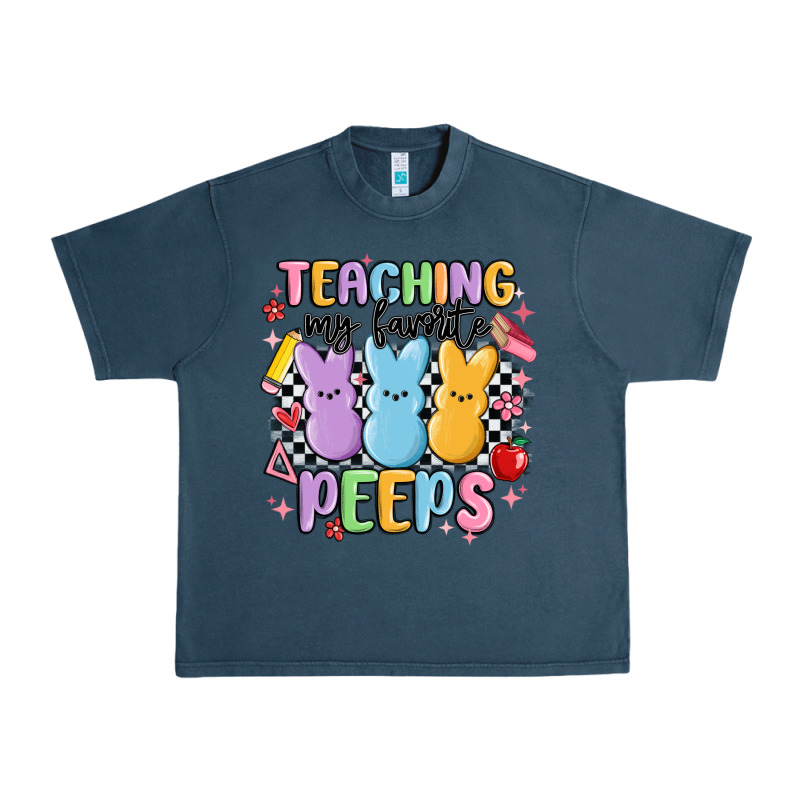 Teaching My Favorite Peeps Urban Heavy Tee by MaliasSmallBusiness | Teevron