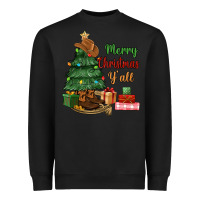 Merry Christmas Y'all Heavyweight Sweatshirt | Teevron
