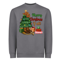 Storm merry christmas y'all Heavyweight Sweatshirt - MaliasSmallBusiness
