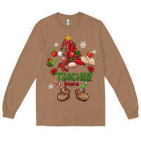 Toasted Coconut the teacher gnome christmas Long Sleeve Tee - MaliasSmallBusiness